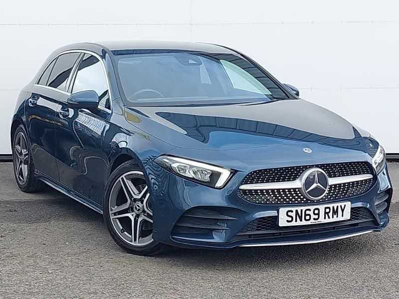 Used Mercedes A180 Executive 116 HP (85 kW) 2019 Blue Hatchback