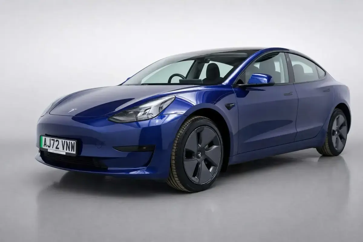 Used Tesla Model 3 RWD 208 kW (283 HP) 2022 Blue Sedan