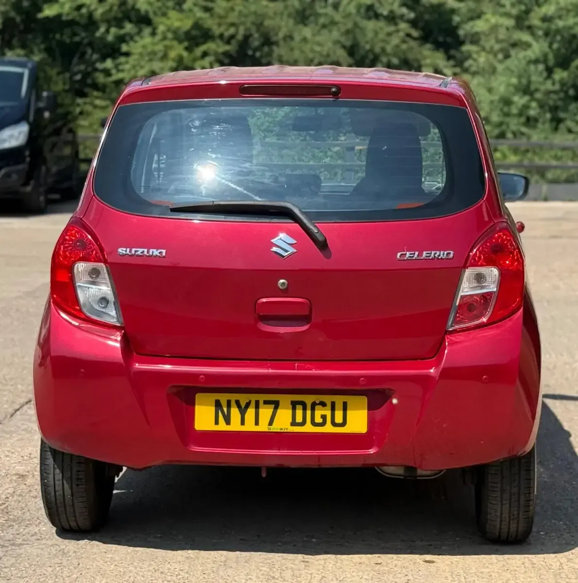 Used Suzuki Celerio 68 HP (50 kW) 2017 Red Hatchback