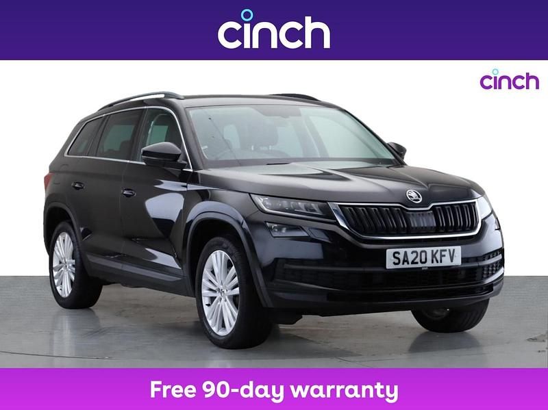 Black Used 2020 Skoda Kodiaq SE L SUV | £19,349 (Fair price) - Image 1/3