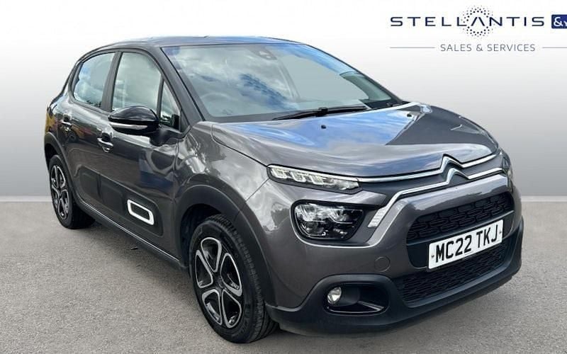 Grey Used 2022 Citroën C3 PureTech Hatchback | £10,247 (Good price) - Image 1/4
