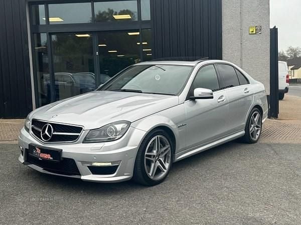 Used Mercedes C63 AMG AMG 457 HP (336 kW) 2013 Silver Sedan