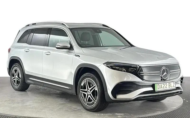 Used Mercedes EQB350 AMG line 214 kW (292 HP) 2022 Silver SUV
