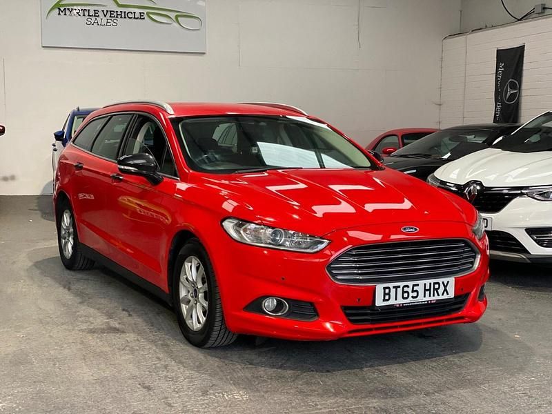 Red Used 2015 Ford Mondeo Zetec Estate | £5,350 (Fair price) - Image 1/4