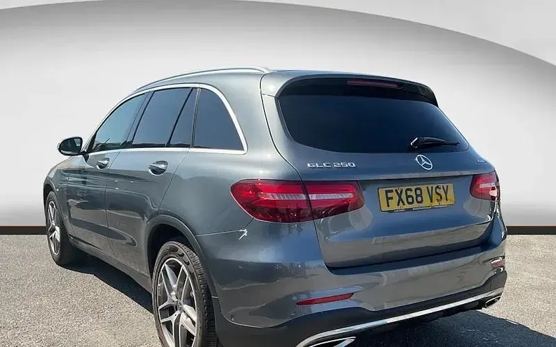 Used Mercedes GLC250 AMG line 211 HP (155 kW) 2018 Grey SUV