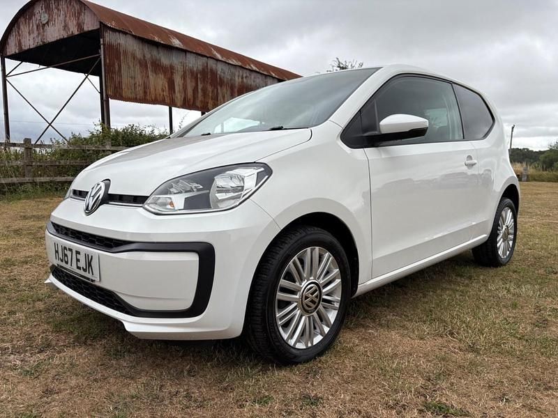 White Used 2017 VW up! move up! Hatchback | £6,495 (Good price) - Image 1/3