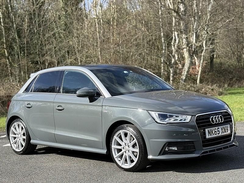 Used Audi A1 Sportback S-Line 125 HP (91 kW) 2015 Grey Hatchback