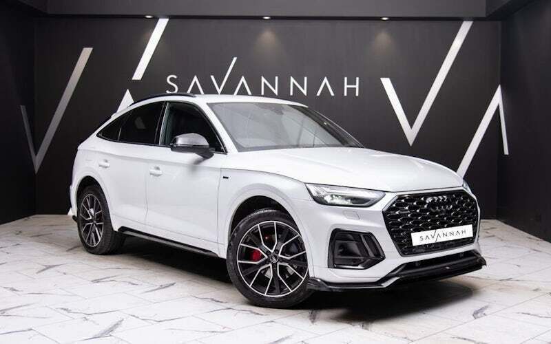 White Used 2022 Audi Q5 Sportback Performance SUV | £40,490 (Expensive) - Image 1/4