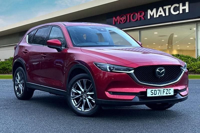 Red Used 2021 Mazda CX-5 Inclusive SUV | £18,299 (Fair price) - Image 1/4