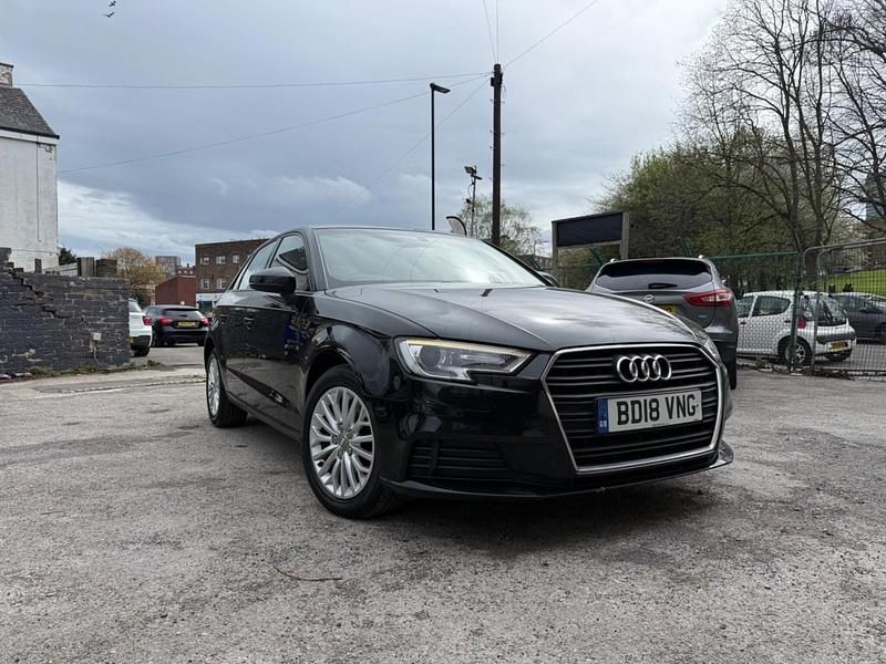 Used Audi A3 Advanced 150 HP (110 kW) 2018 Black Sedan