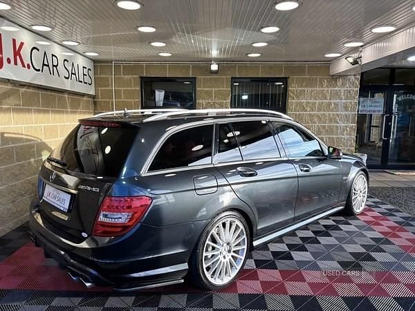 Used Mercedes C63 AMG 451 HP (331 kW) 2013 Black Estate