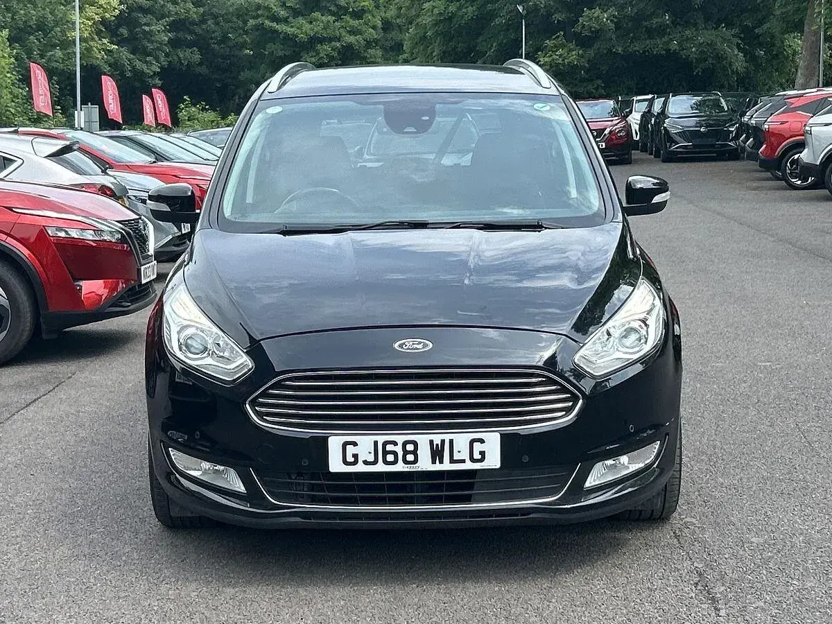 Used Ford Galaxy Titanium 150 HP (110 kW) 2018 Black MPV