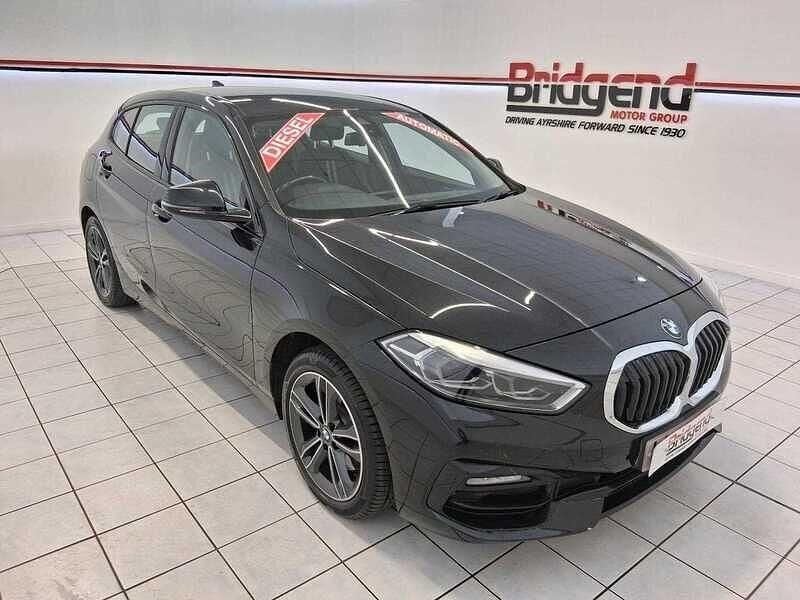 Black Used 2022 BMW 116 Sport Line Hatchback | £16,899 (Good price) - Image 1/4