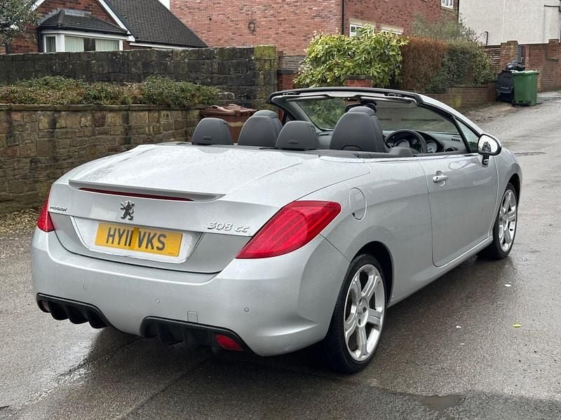Used Peugeot 308 CC GTi 2011 Silver Cabriolet