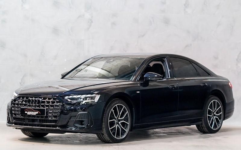 New Audi A8 Black Edition 286 HP (210 kW) 2025 Black Sedan