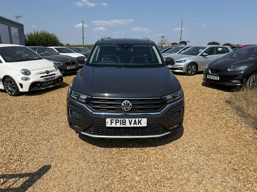 Used VW T-Roc SEL 150 HP (110 kW) 2018 Grey SUV
