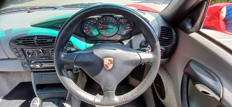 Used Porsche Boxster 2002 Red Cabriolet