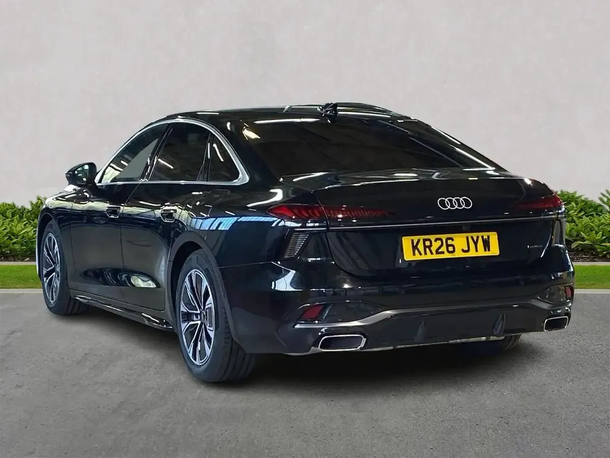 New Audi A6 S-Line 2026 Black Sedan