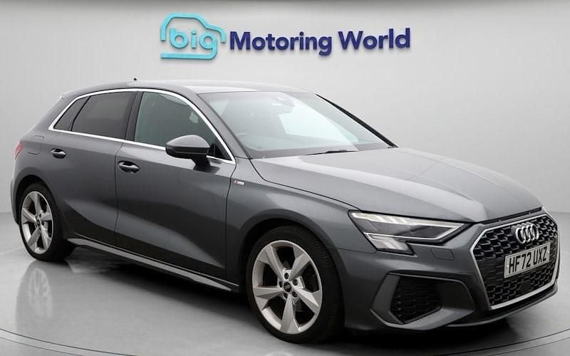 Used 2024 Audi A3 Sportback S-Line Hatchback | £17,300 (Good price) - Image 1/4