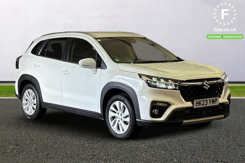 White Used 2023 Suzuki SX4 S-Cross SUV | £16,999 (Good price) - Image 1/3