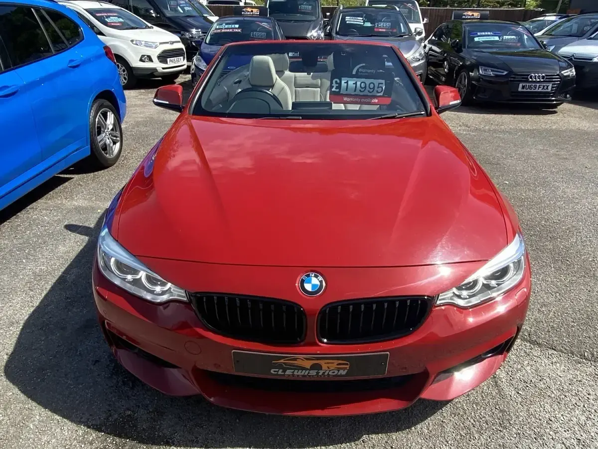 Used BMW 420 M Sport 2017 Red Cabriolet