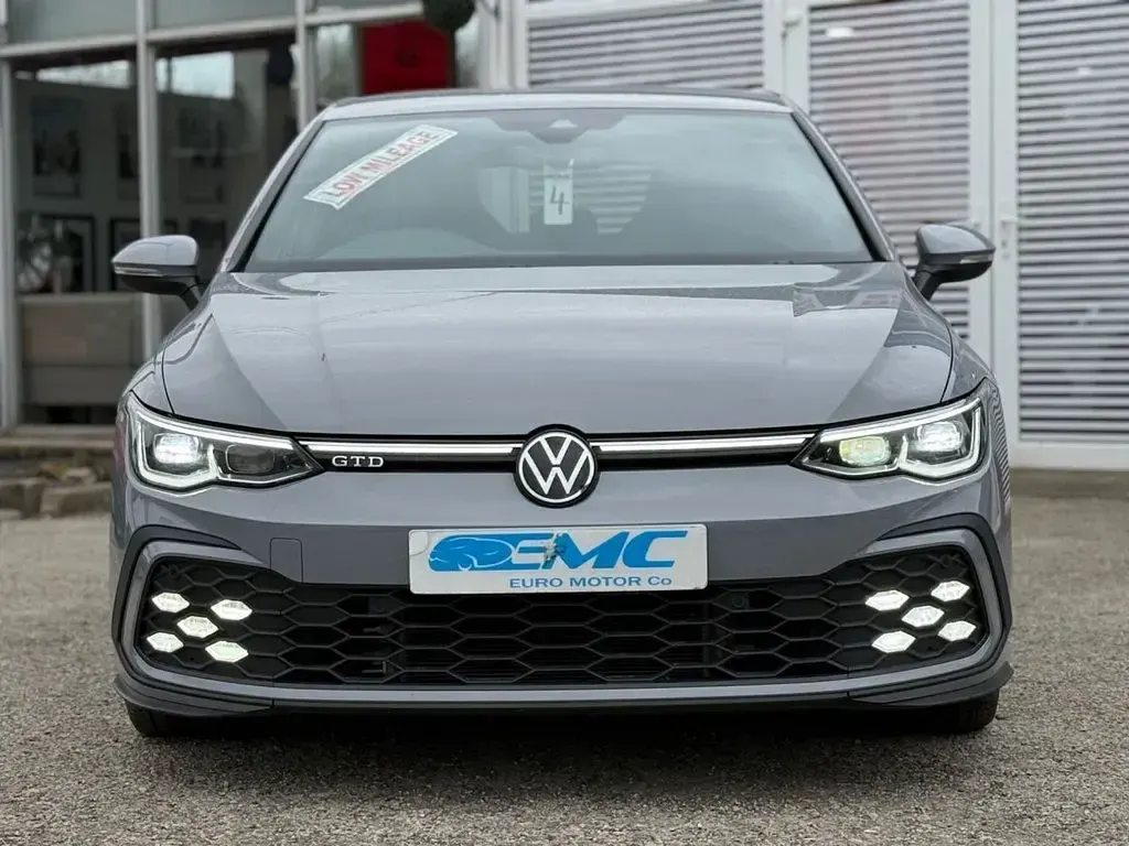 Begagnad VW Golf VIII GTD 200 HK (147 kW) 2023 Grå Halvkombi