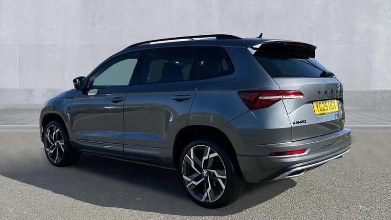Used Skoda Karoq SportLine 150 HP (110 kW) 2025 Graphite grey metallic SUV