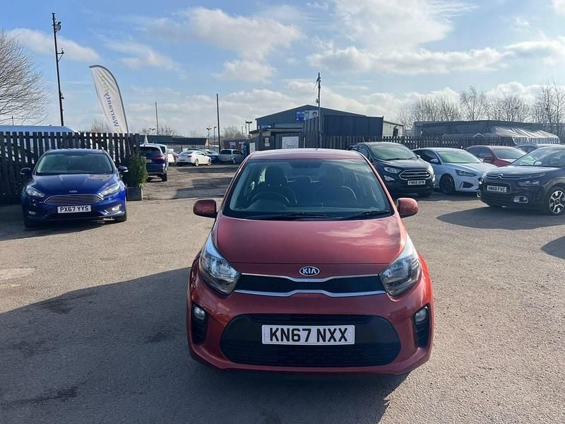 Used Kia Picanto 2017 Orange Hatchback