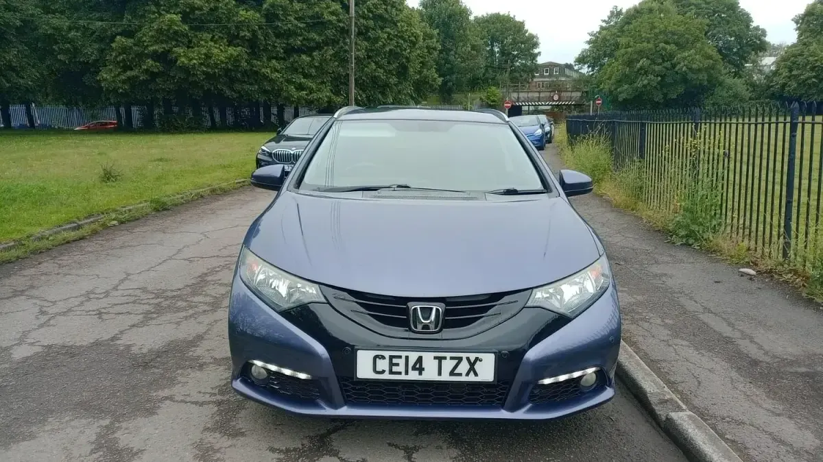 Used Honda Civic SR 120 HP (88 kW) 2014 Blue Estate