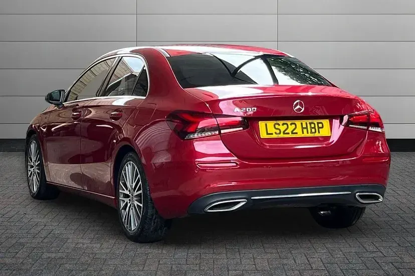 Used Mercedes A200 Executive 161 HP (118 kW) 2022 Red Sedan