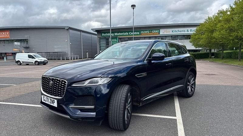 Usado Jaguar F-Pace SE 404 HP (297 kW) 2021 Azul SUV