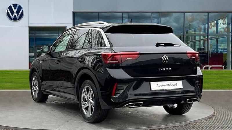 Used VW T-Roc R-line 150 HP (110 kW) 2022 Deep black SUV