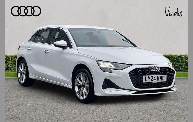 Used Audi A3 Sport 113 HP (83 kW) 2024 White Hatchback
