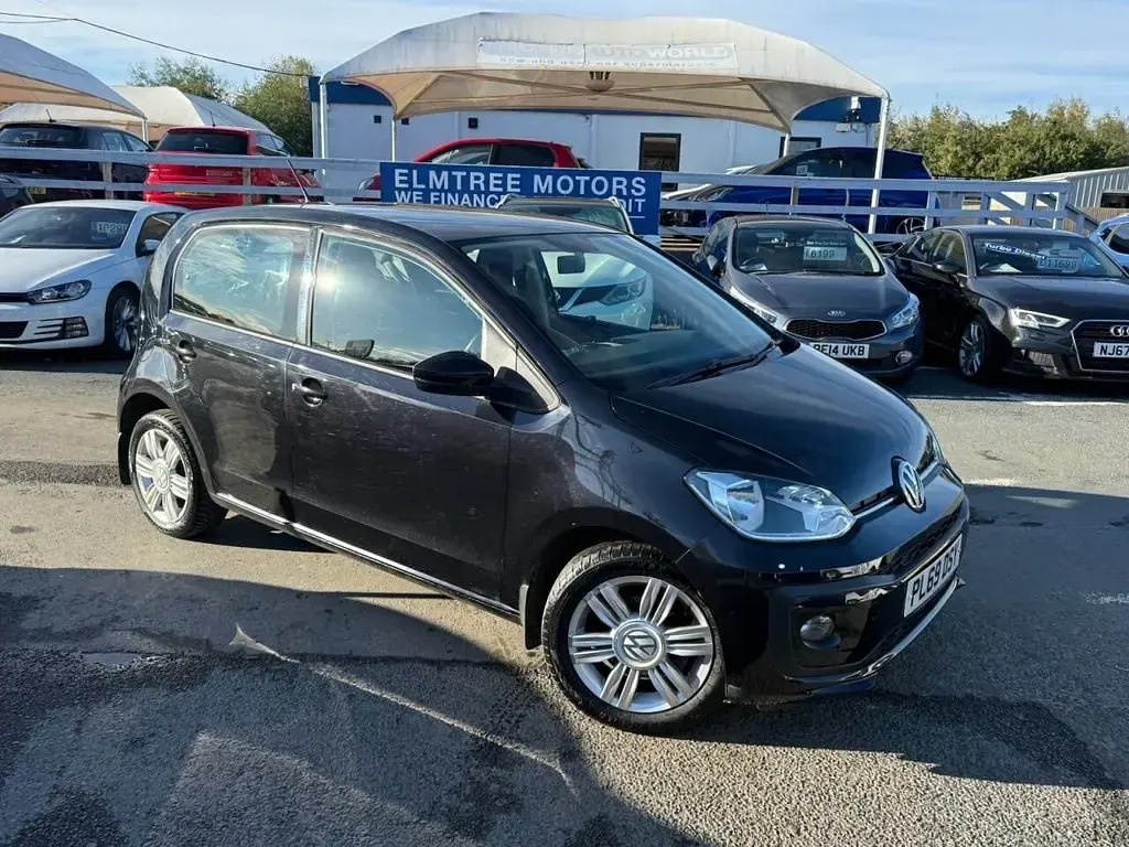 Begagnad VW up! S 60 HK (44 kW) 2020 Svart Halvkombi