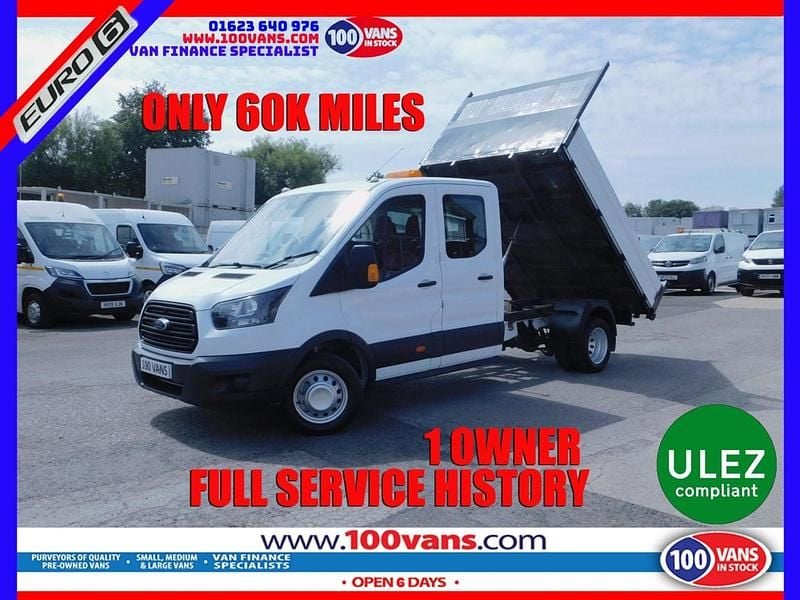 White Used 2019 Ford Transit Cabriolet | £12,990 (Fair price) - Image 1/3