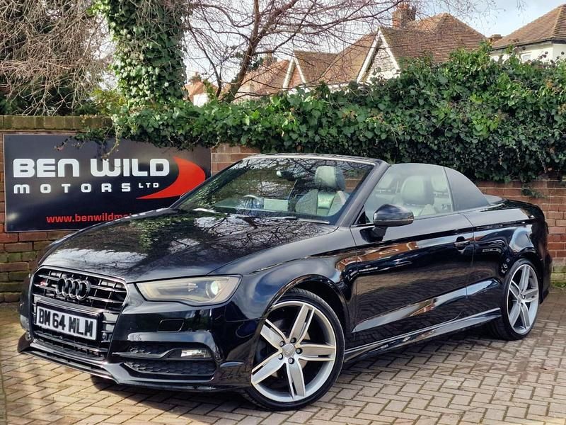 Used Audi A3 Cabriolet S-Line 2015 Black Cabriolet