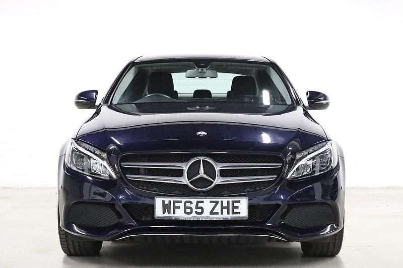 Used Mercedes C350e 2015 Blue Sedan