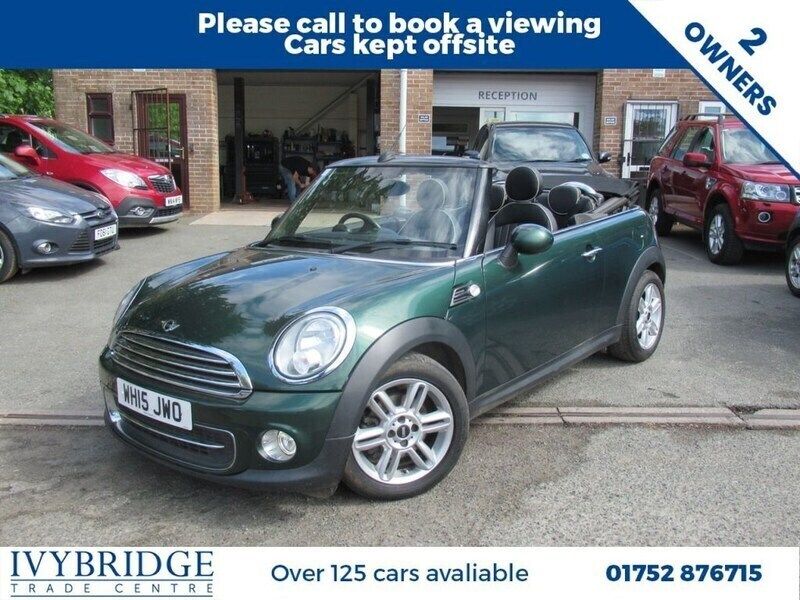 Green Used 2015 Mini Cooper Cabriolet Cabriolet | £7,495 (Fair price) - Image 1/2