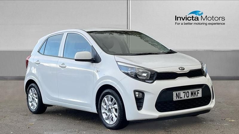 White Used 2020 Kia Picanto Hatchback | £8,799 (Good price) - Image 1/4