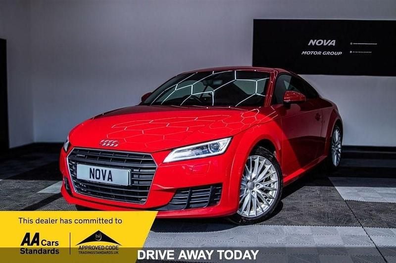 Red Used 2015 Audi TT Sport Coupe | £8,749 (Fair price) - Image 1/4