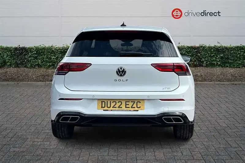 Used VW Golf VIII R-line 150 HP (110 kW) 2022 White Hatchback