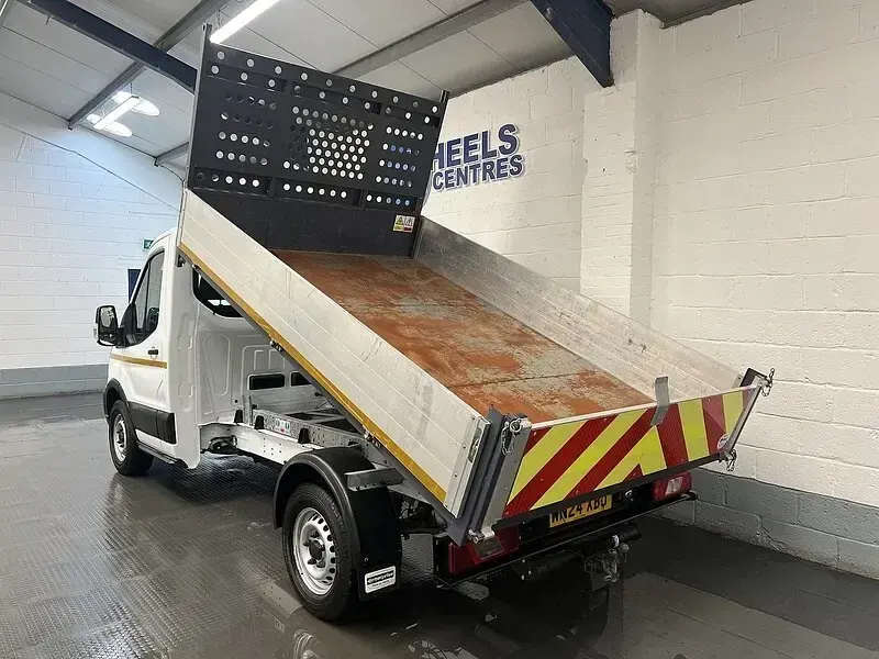 Used Ford Transit 130 HP (95 kW) 2024 White Cabriolet