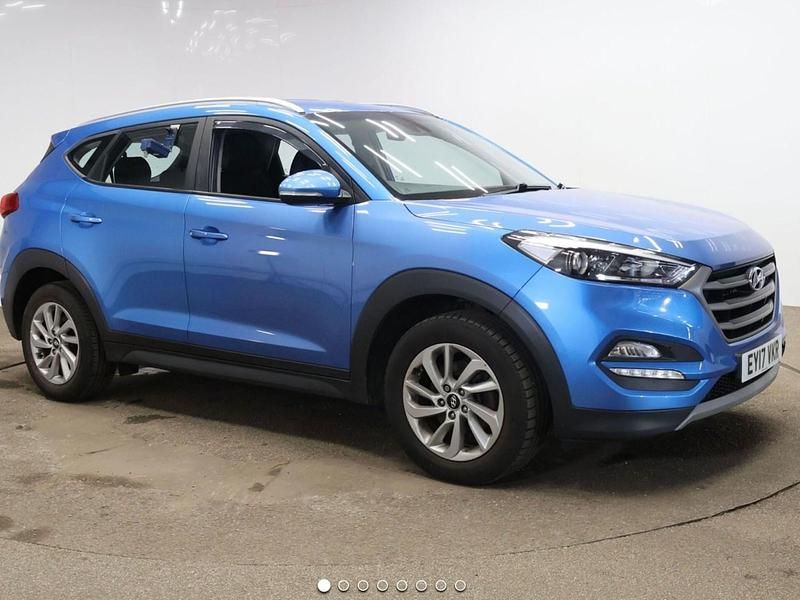 Used Hyundai Tucson SE 2017 Blue SUV