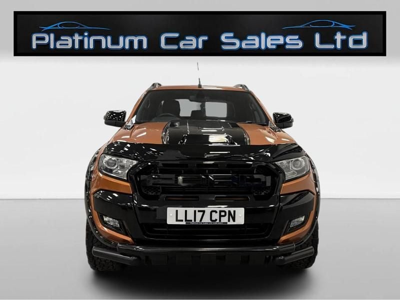 Used Ford Ranger Wildtrack 2017 Orange Pickup