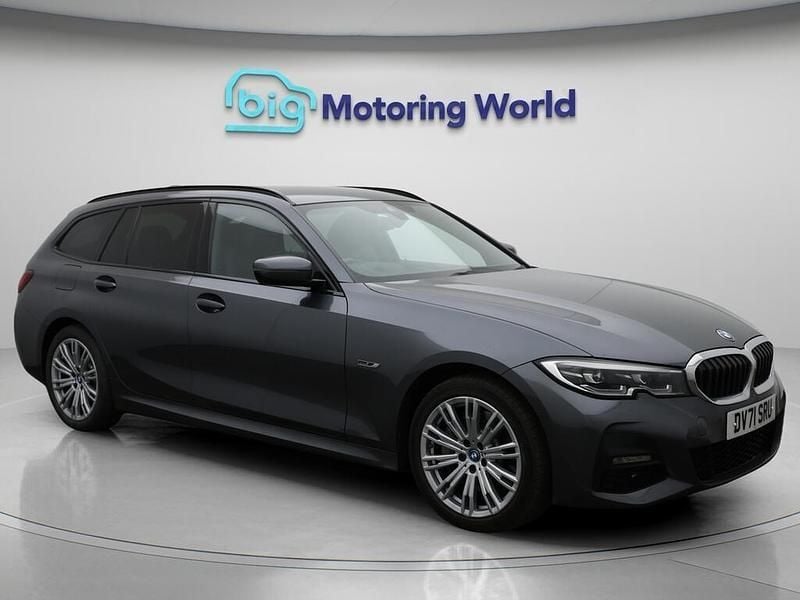 Grey Used 2021 BMW 330e M Sport Estate | £16,800 (Fair price) - Image 1/4