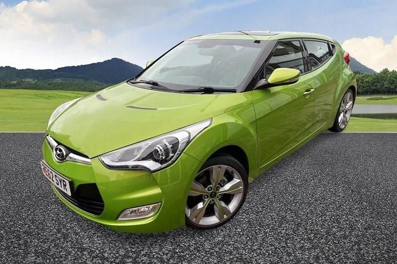 Green Used 2012 Hyundai Veloster Sport Hatchback | £6,495 (Fair price) - Image 1/1