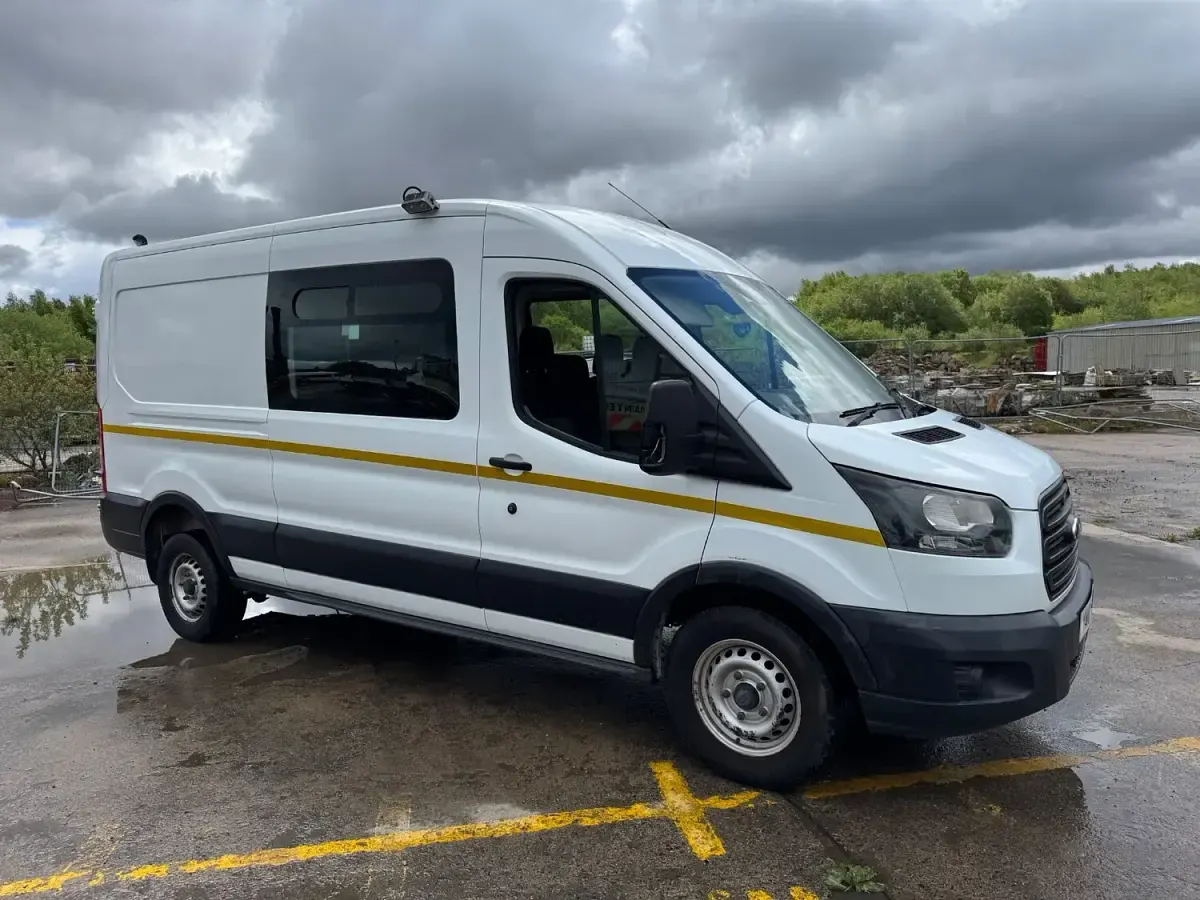 Used Ford Transit 130 HP (95 kW) 2018 White Van