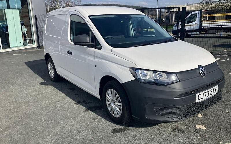 Used VW Caddy 102 HP (75 kW) 2023 White MPV