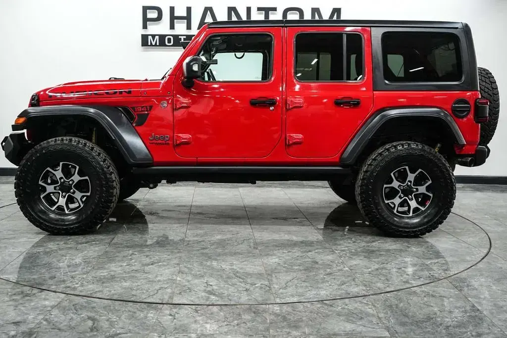 Used Jeep Wrangler Rubicon 272 HP (200 kW) 2020 Red SUV