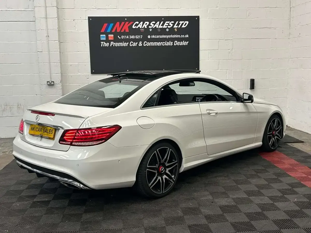 Used Mercedes E250 AMG 204 HP (150 kW) 2014 White Coupe